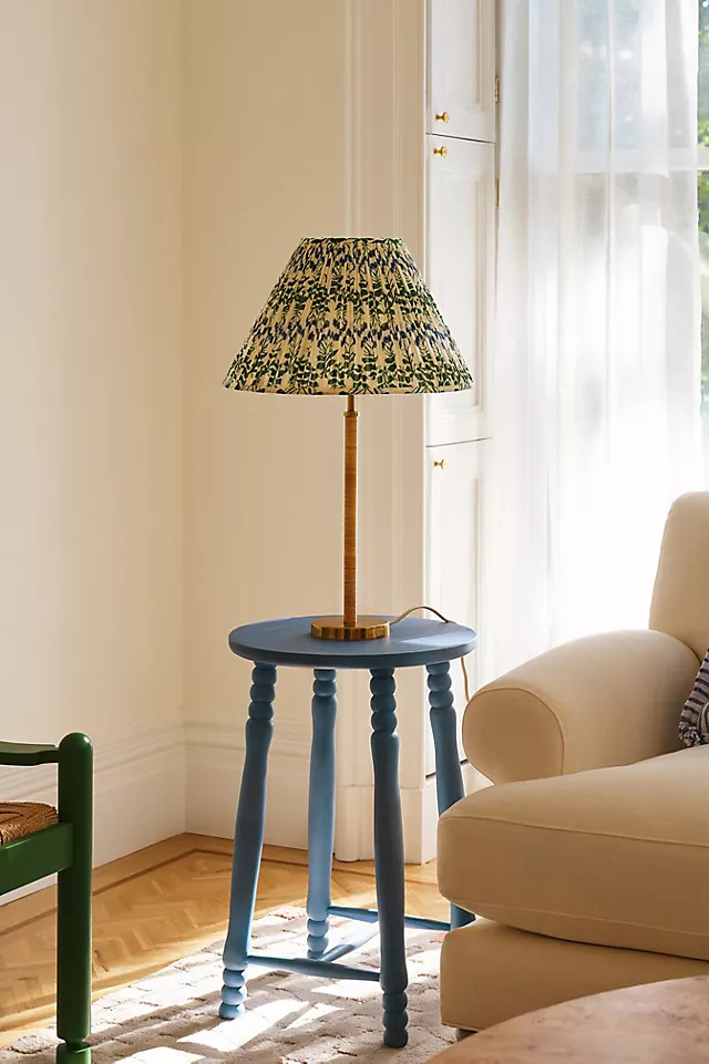 Pierre Turned Wood Counter Stool | Anthropologie (US)