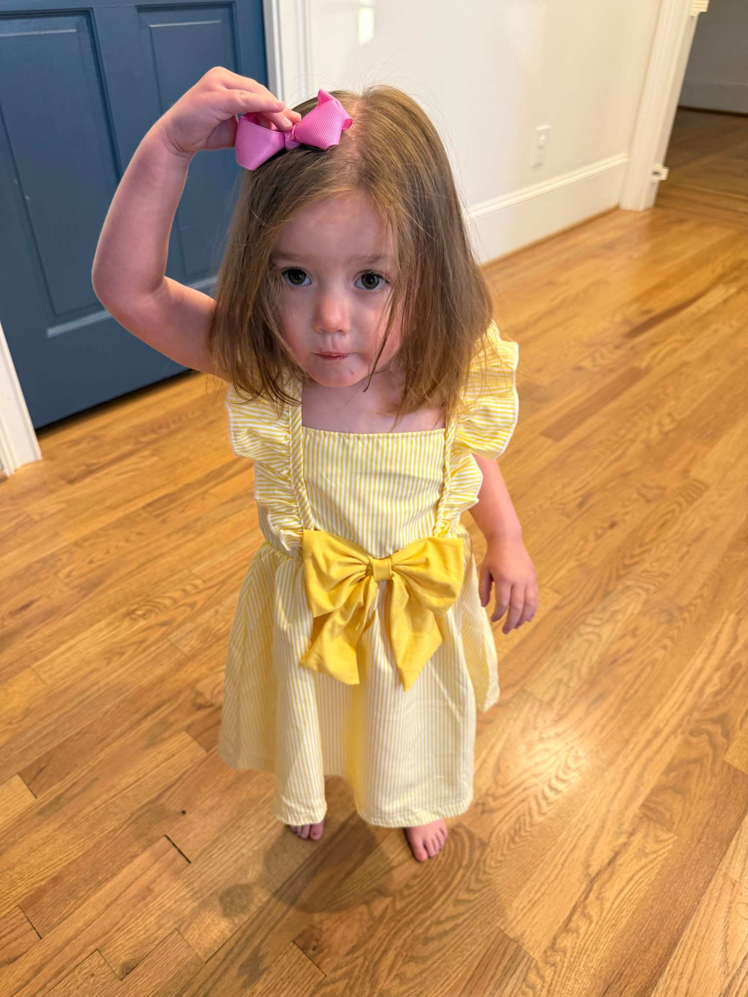 Bows on bows on bows. We love our bows around here. #bows #toddleroutfits #toddlerdresses 

#LTKKids #LTKBaby #LTKmomlife