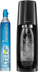 sodastream Fizzi Sparkling Water Maker (Black) with CO2 and BPA free Bottle | Amazon (US)