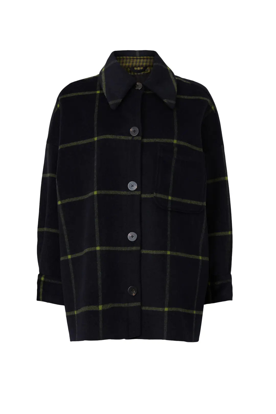 Scotch & Soda Padded Check Shirt Jacket | Rent the Runway