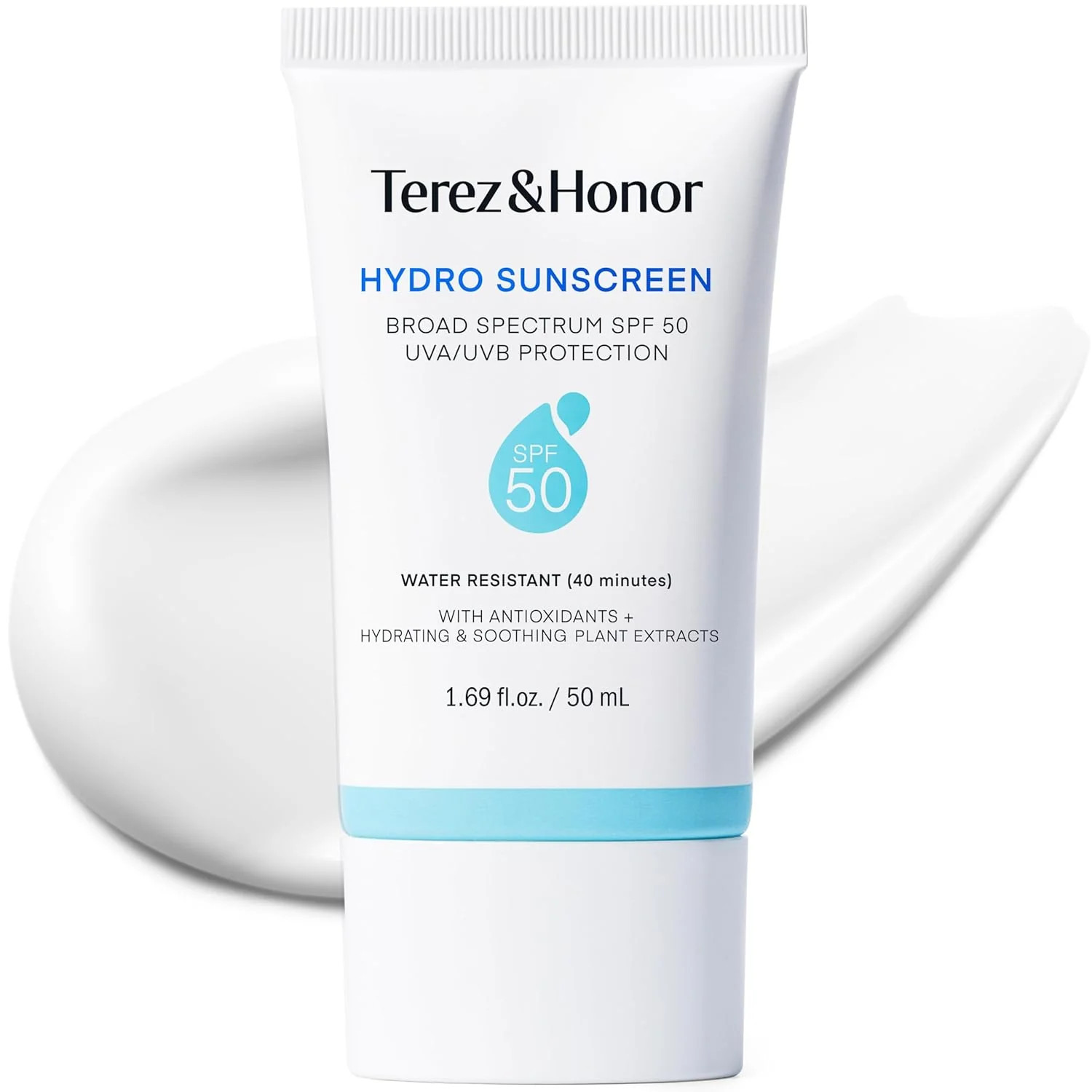 Hydro Face Sunscreen: SPF 50 | Terez & Honor