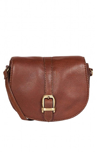 Ladies Barbour Laire Leather Saddle Bag | The House Of Bruar