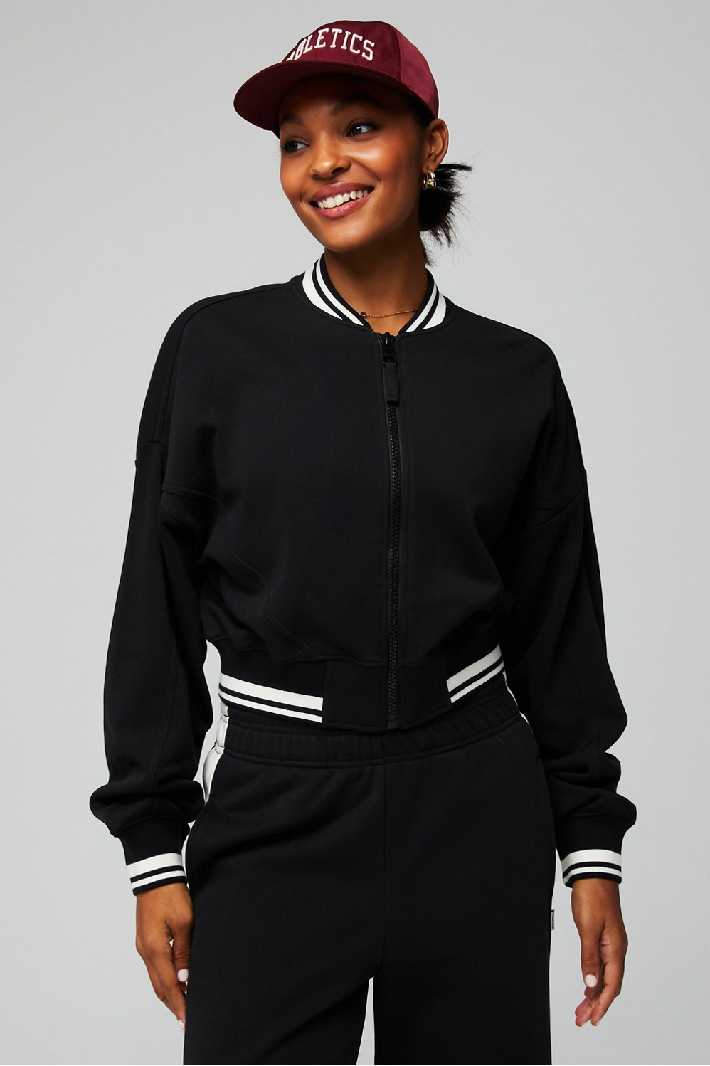 Year Round Terry Bomber | Fabletics - North America