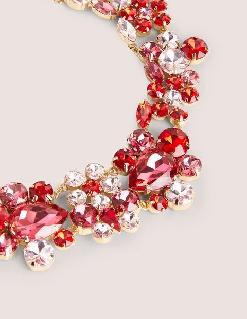 Jewel Cluster Necklace | Boden (UK & IE)