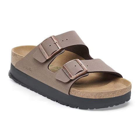 Arizona Flex Platform Birko-Flor Eggshell | BIRKENSTOCK | Birkenstock USA
