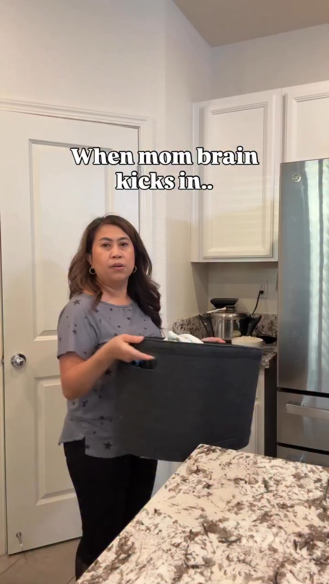 Mom brain is REAL. Between keeping
up with the kids, cooking , working from home , the house, and a million little things at once, sometimes my brain just hits reset mid-task.

Does this happen to you too or am I out here wandering around my house on my own?

•

#relatablemom #momlife #mombrain #rawmotherhood #funnymom #californiamom