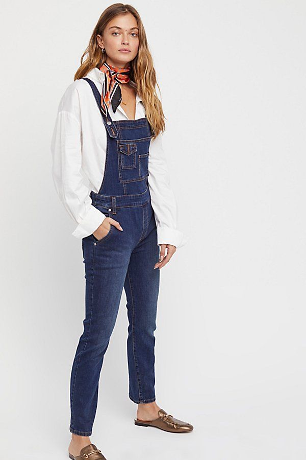 Washed Denim Overall by Free People | Free People