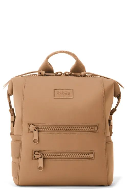 Dagne Dover Small Indi Water Resistant Diaper Backpack in Camel at Nordstrom | Nordstrom