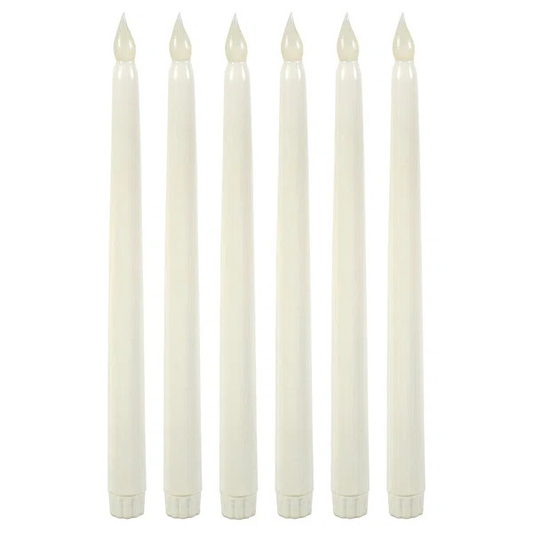 LED Taper Candle (Set of 6) | Wayfair North America