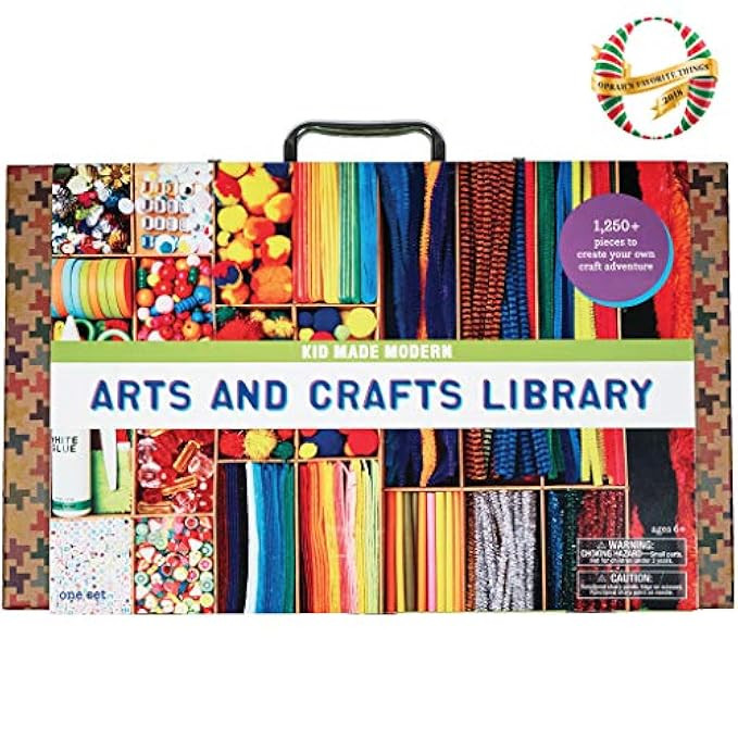 Kid Made Modern Arts and Crafts Library Set - Kids Craft Supplies | Amazon (US)