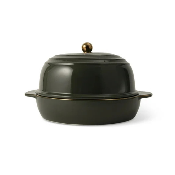 Thyme & Table Ceramic Bread Oven - Green | Walmart (US)