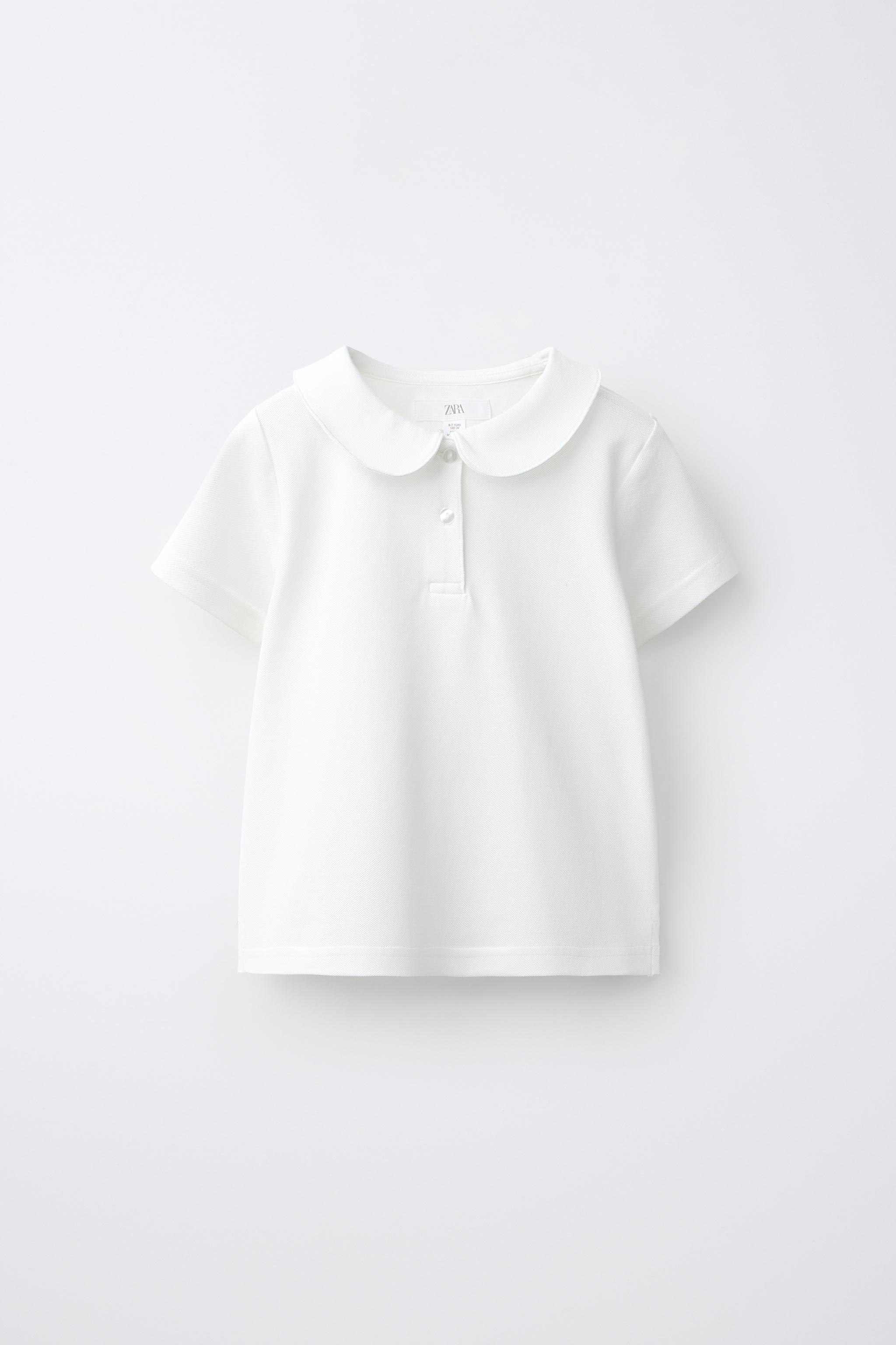 PIQUÉ PETER PAN COLLAR POLO | Zara US