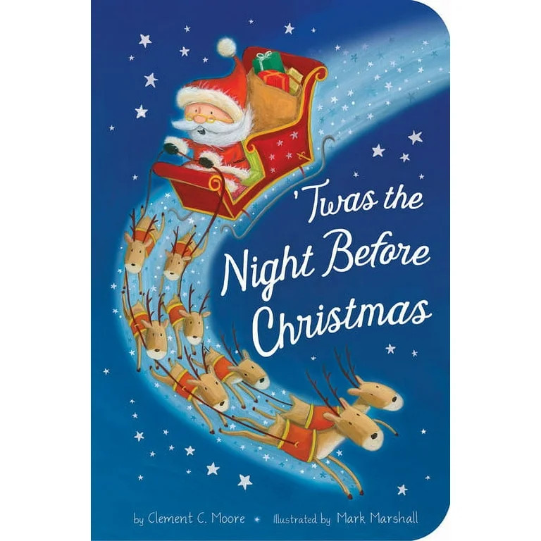 Twas the Night Before Christmas (Board Book) | Walmart (US)