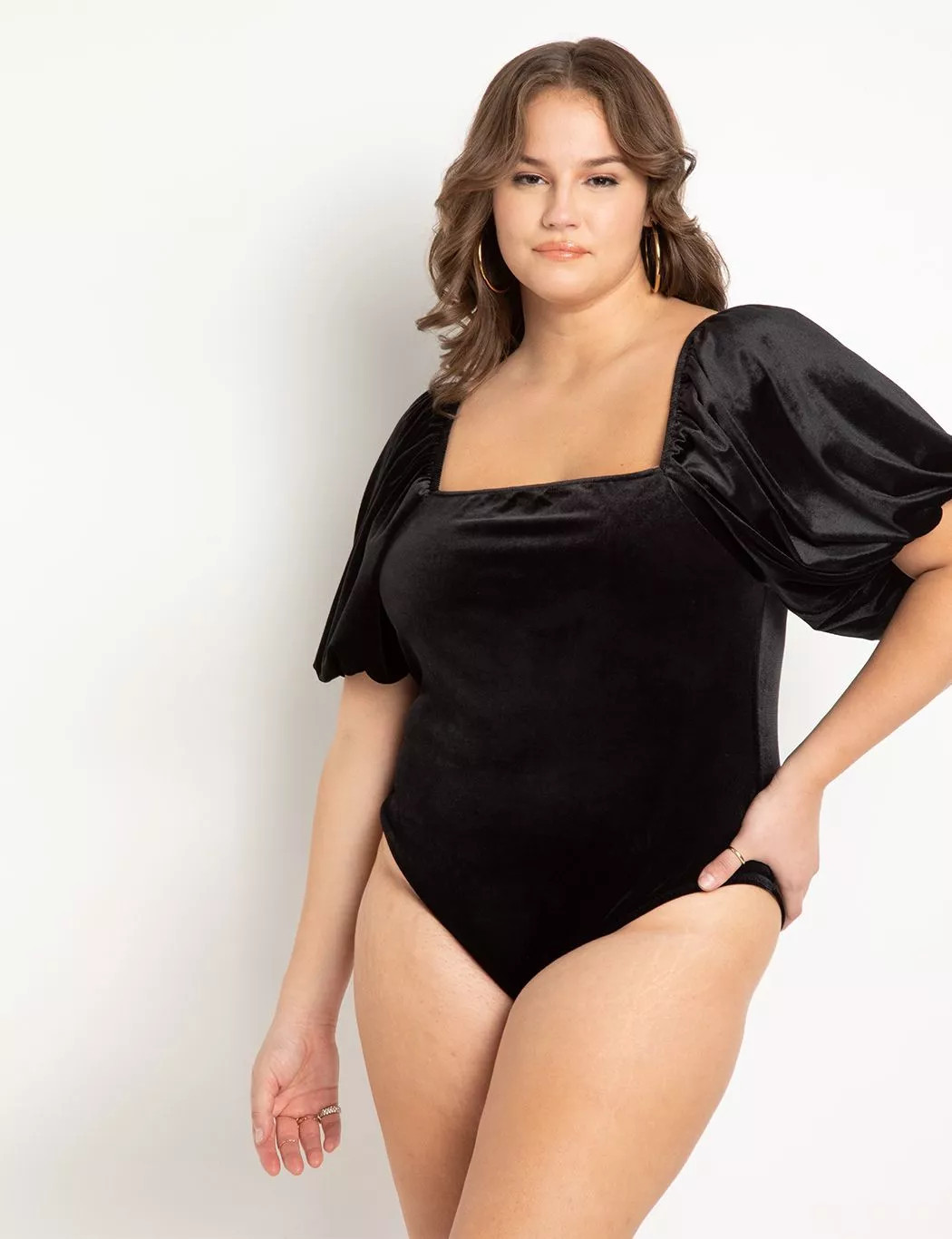 Puff Sleeve Bodysuit | Eloquii