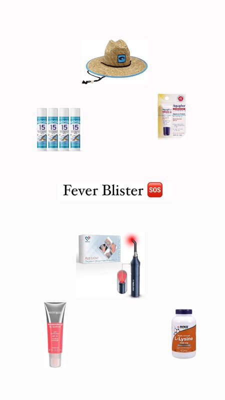 Fever Blisters. No fun!
While in SB we had a few in our house that weee battling some of these pesky things  
They can be caused by sun, wind and stress. Here are a few things to help prevent and heal. 