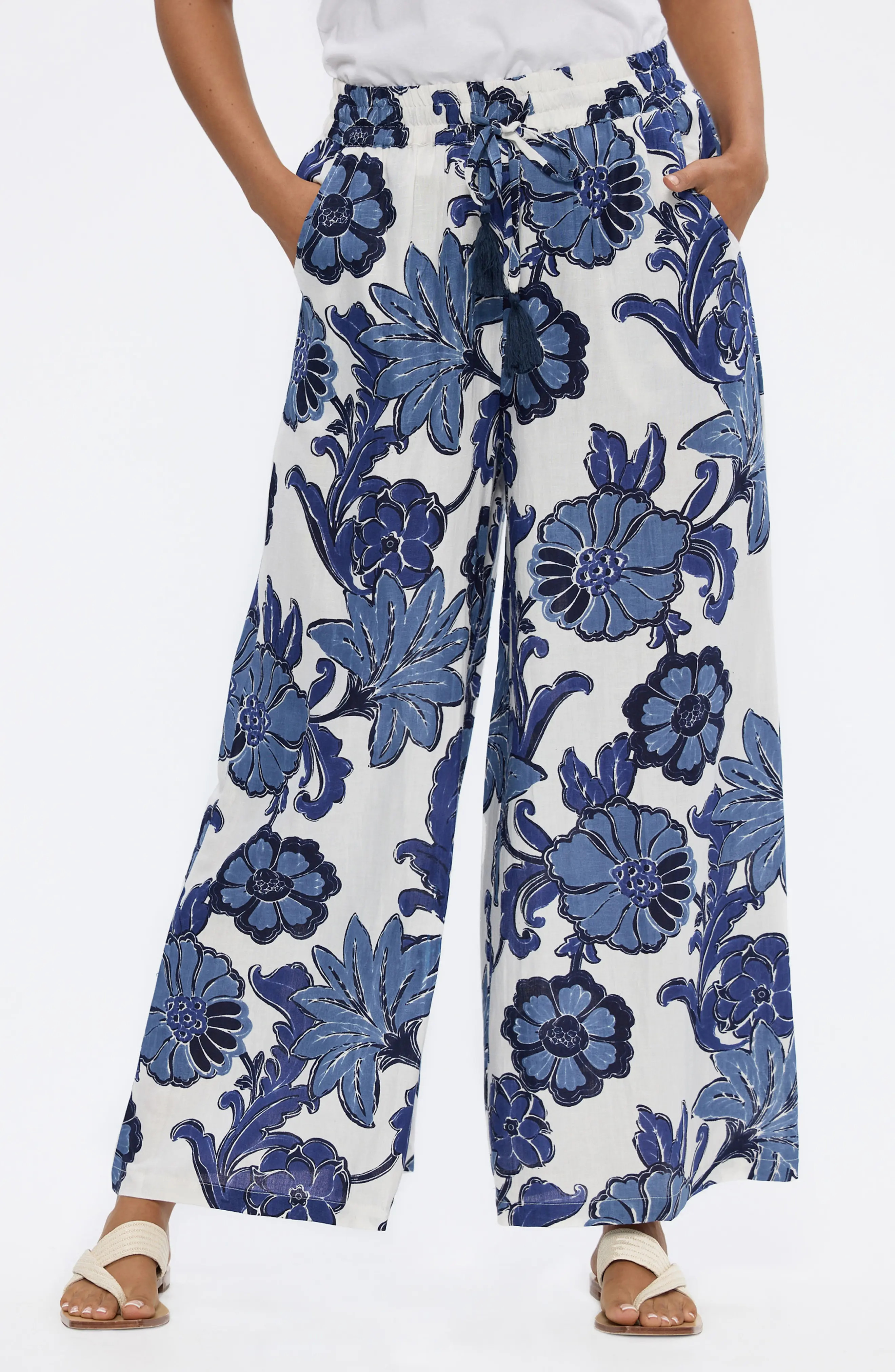 Freedom Floral Drawstring Pants (Women) | Nordstrom | Nordstrom