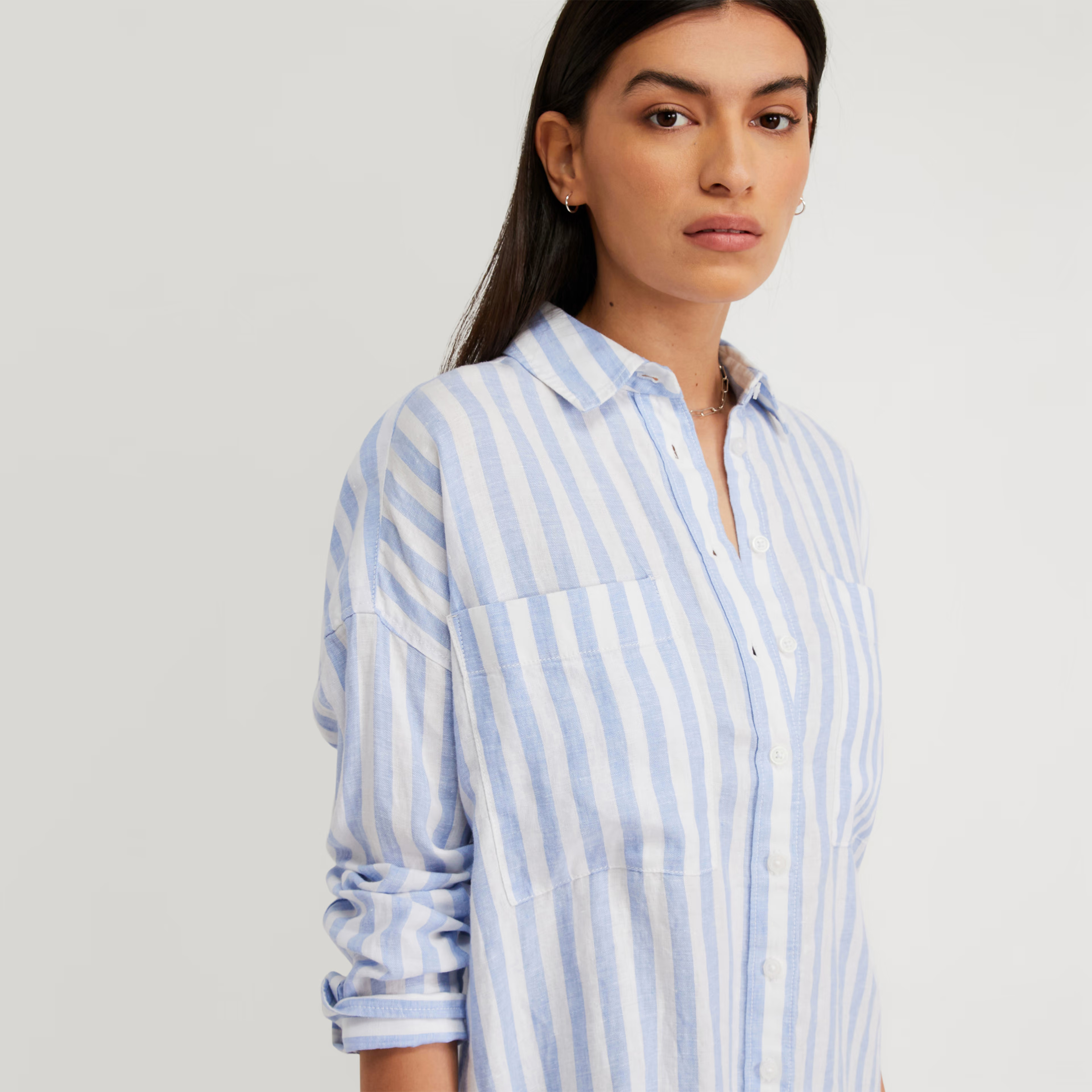 The Way-Long Linen Shirt | Everlane