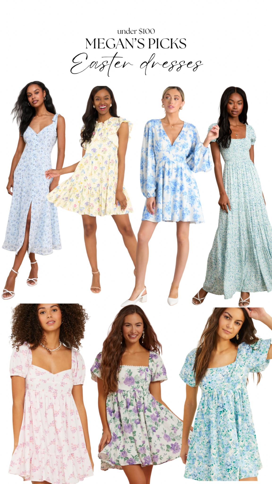 Spring Easter dresses under $100 💗🐣

#LTKstyletip #LTKfindsunder100 #LTKSeasonal