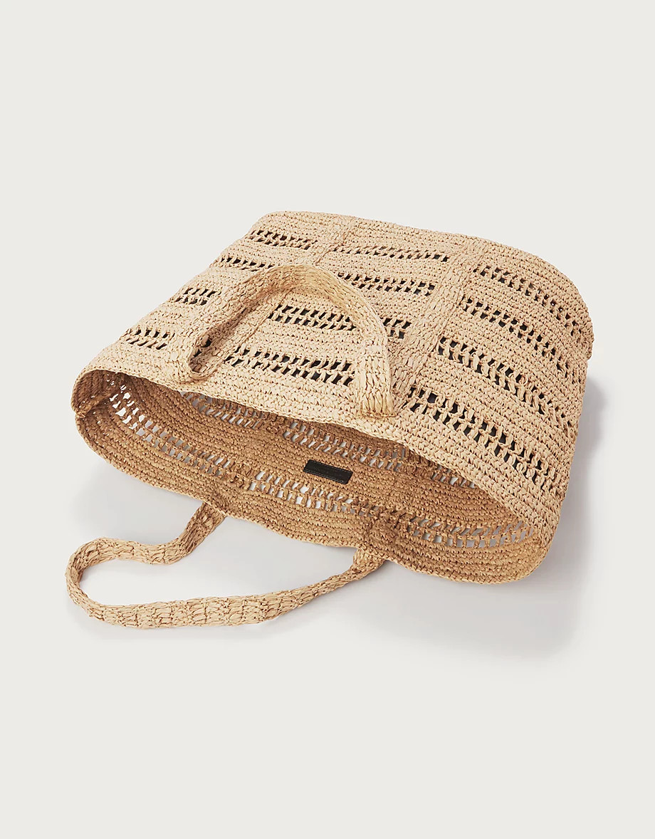 Straw Shopper Bag | Bags & Purses | The  White Company | The White Company UK & ROW