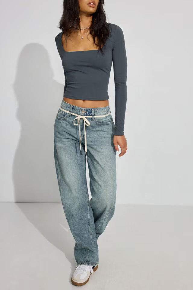 Addison Square Neck Top | Garage Clothing