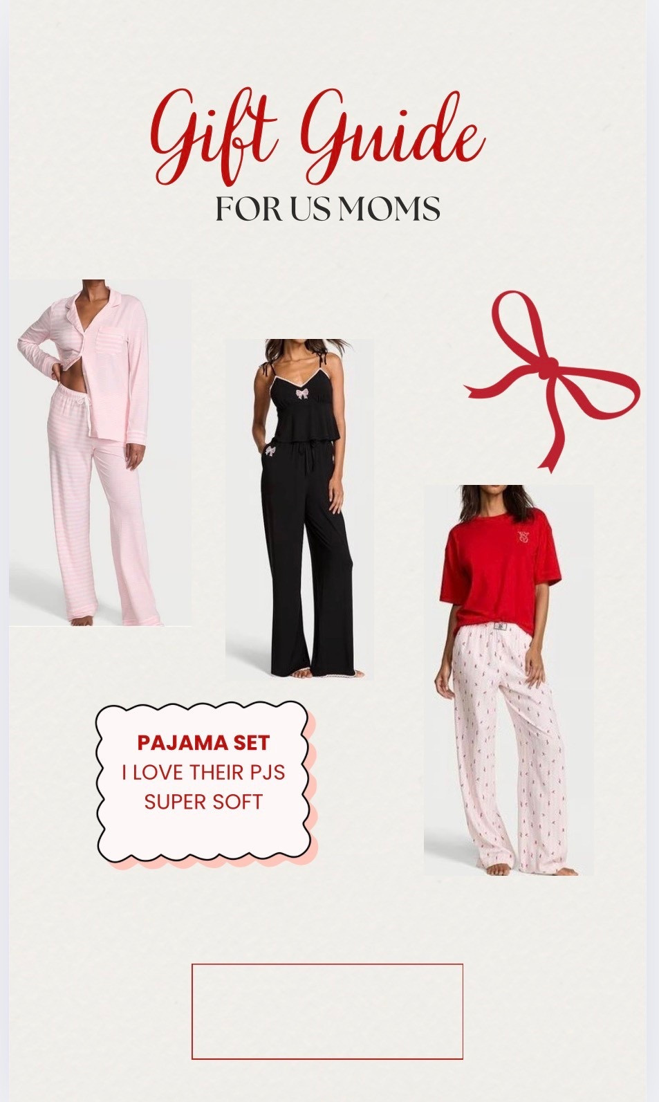 Gift guides for moms
Pajamas


#LTKGiftGuide #LTKmomlife #LTKHoliday