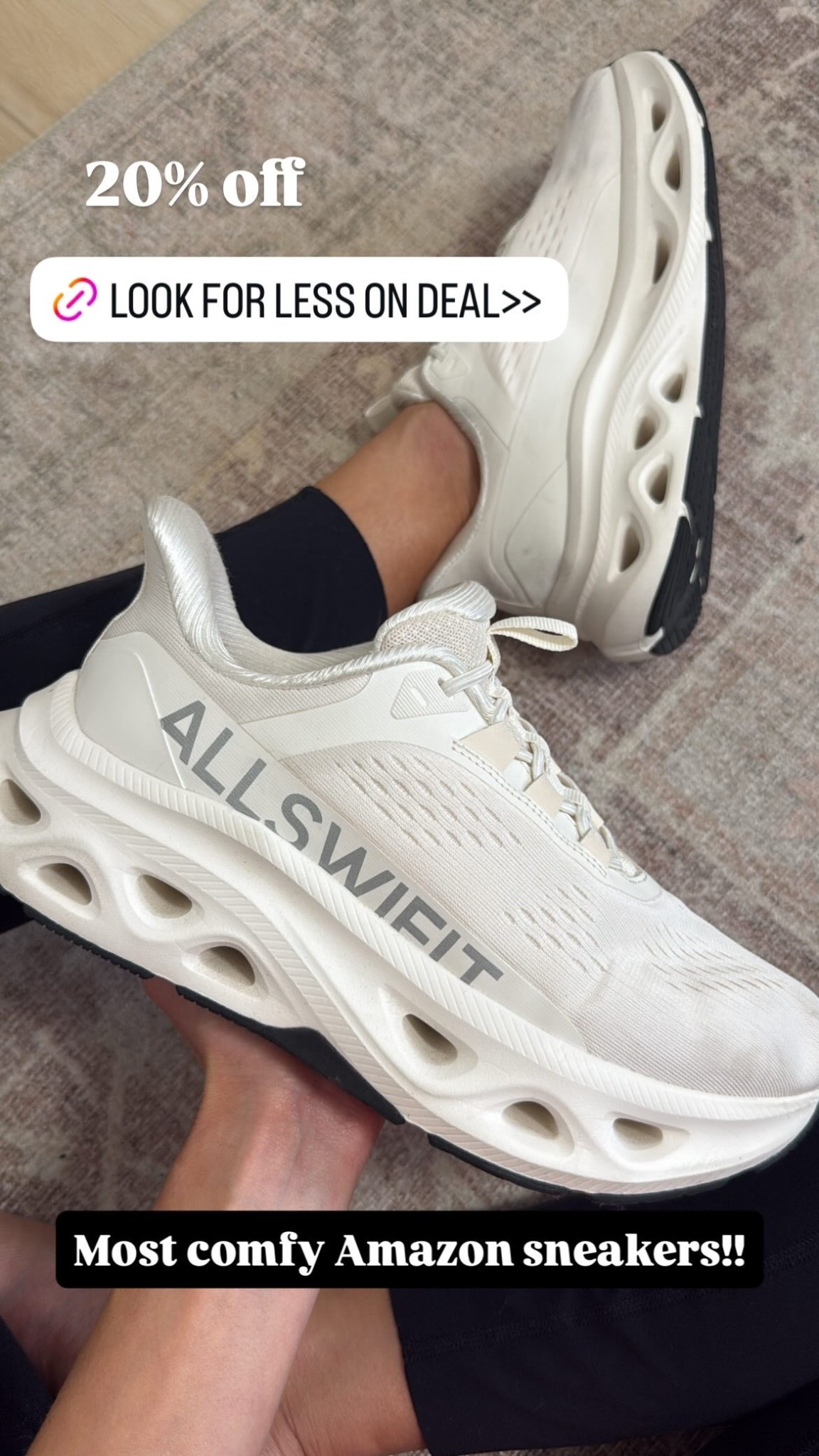 Amazon look for less sneakers on deal for Black Friday

#LTKHoliday #LTKSaleAlert #LTKCyberWeek