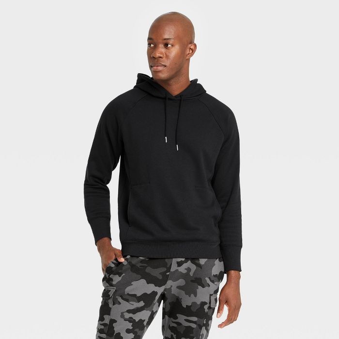 Men's Cotton Fleece Pullover Sweatshirt - All in Motion™ | Target