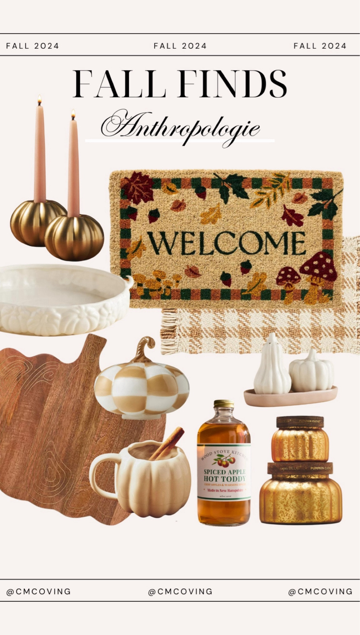 Anthropologie fall finds! Home, decor, pumpkin, pattern, welcome mat, cozy, candle, orange, warm, plate, cutting board, seasonal, Halloween

#LTKStyleTip #LTKSeasonal #LTKHome