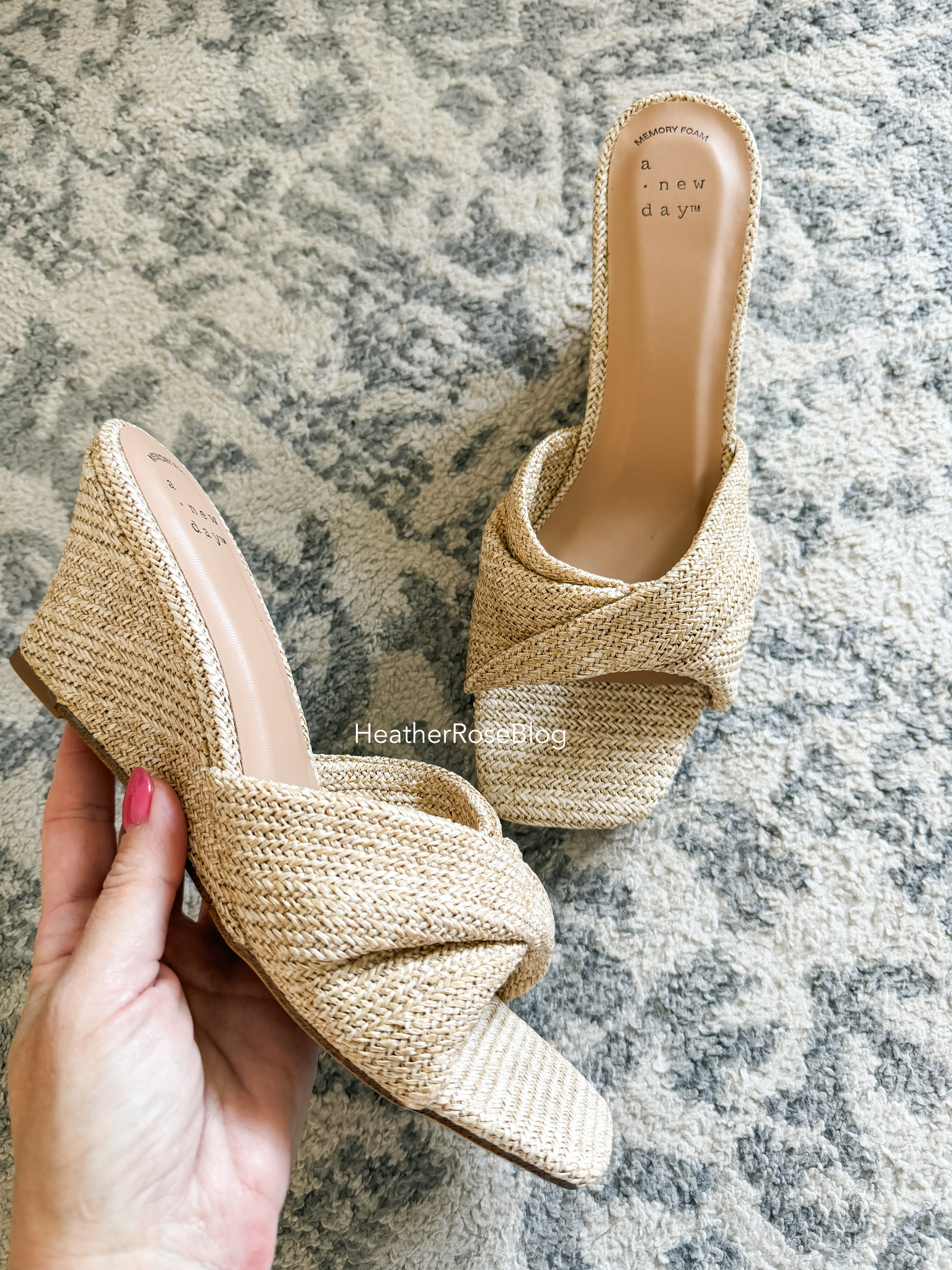 a wedge I'm wearing over and over again! so comfy and excellent quality! Look for less! 

spring, shoes, target, wedge 

 #LTKOver40 #LTKSaleAlert #LTKWorkwear
