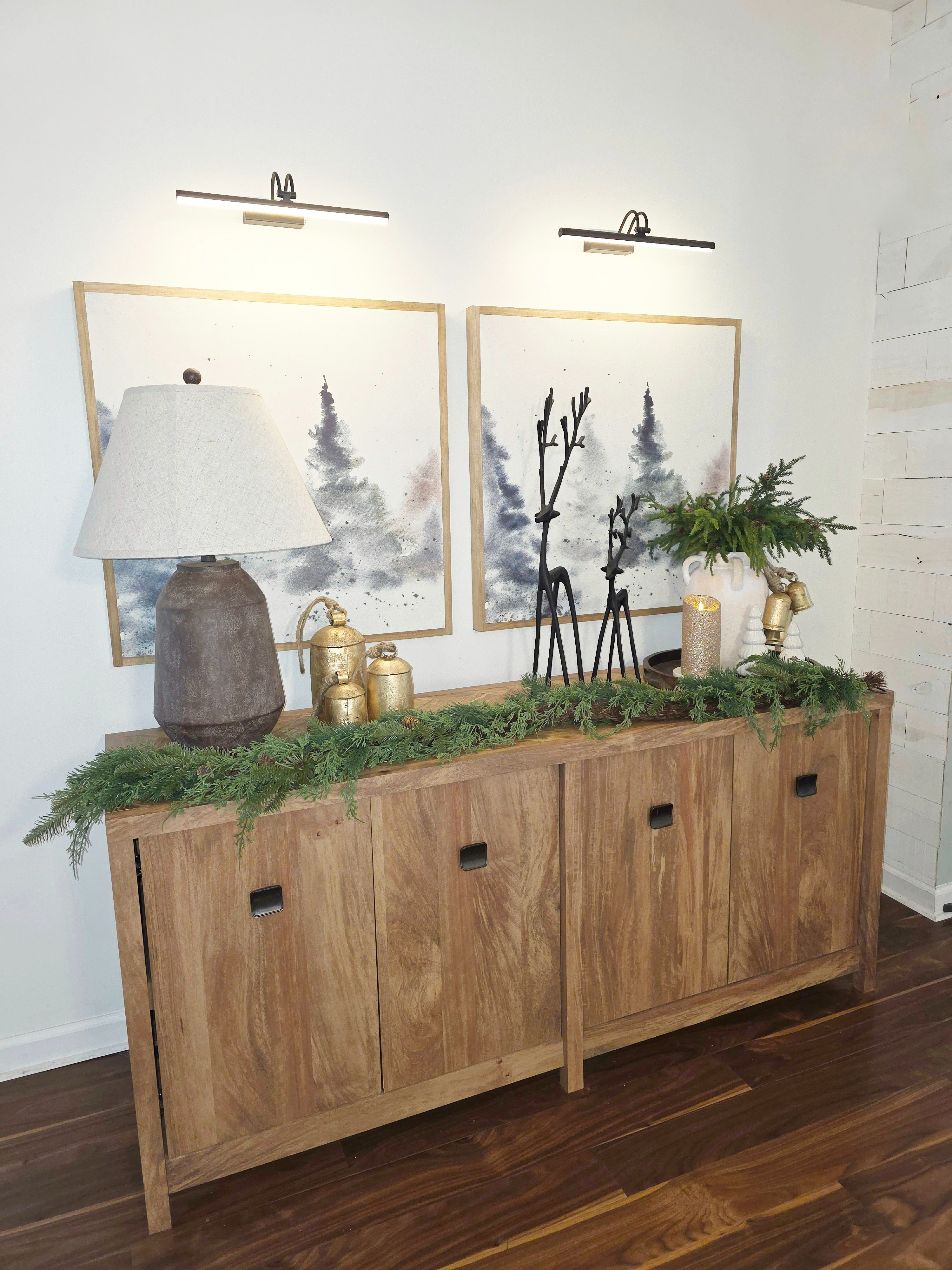 Christmas Credenza styling 

#LTKHoliday #LTKHome #LTKSeasonal