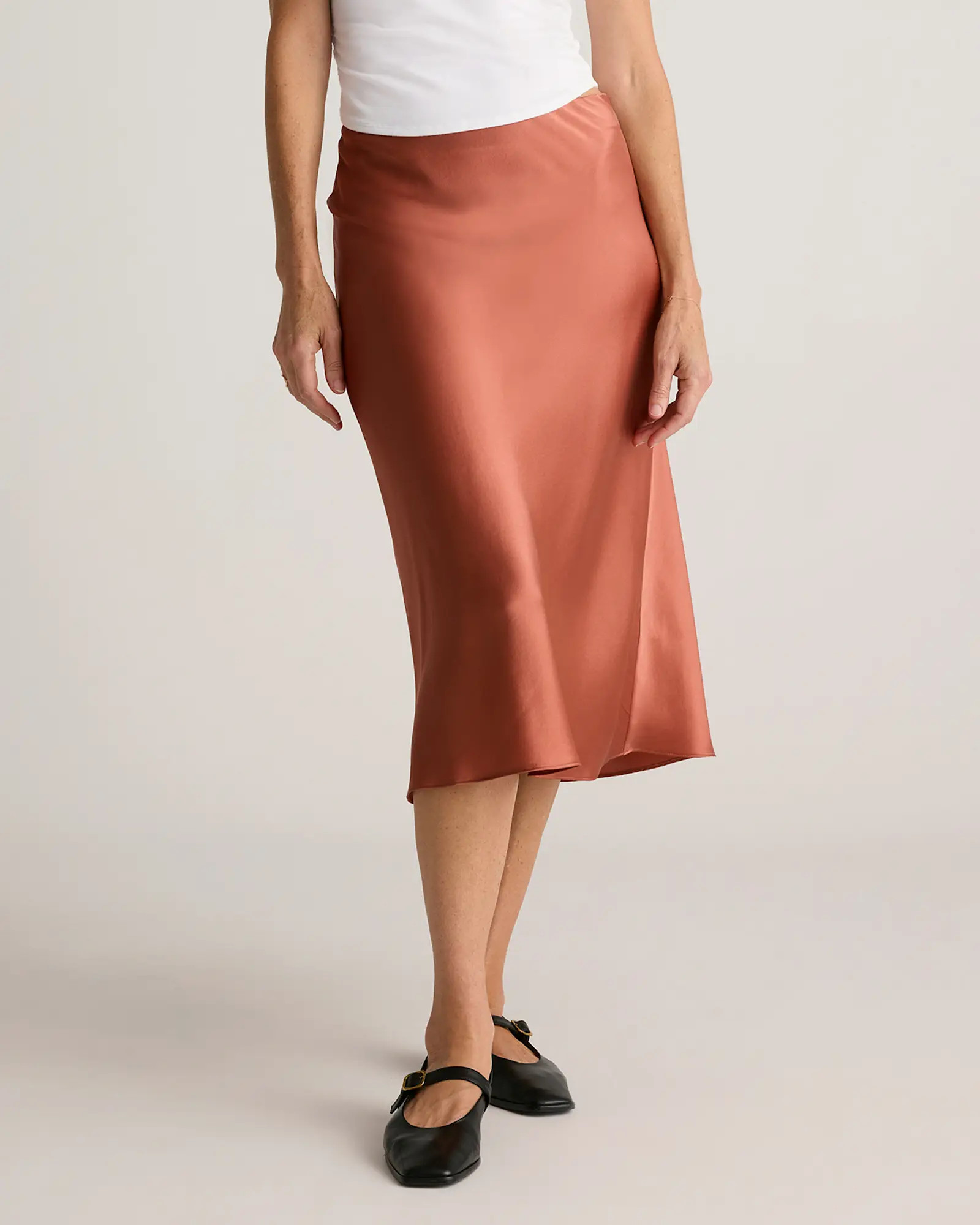 100% Washable Silk Skirt | Quince