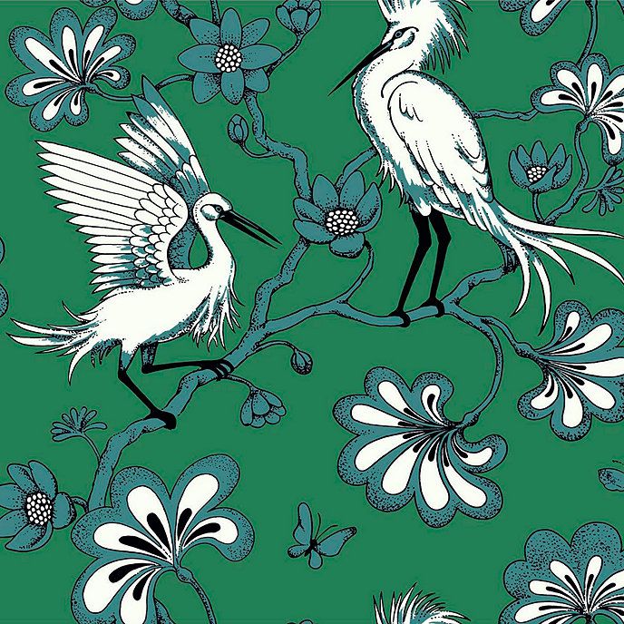 Egret Wallpaper Design | Ballard Designs, Inc.