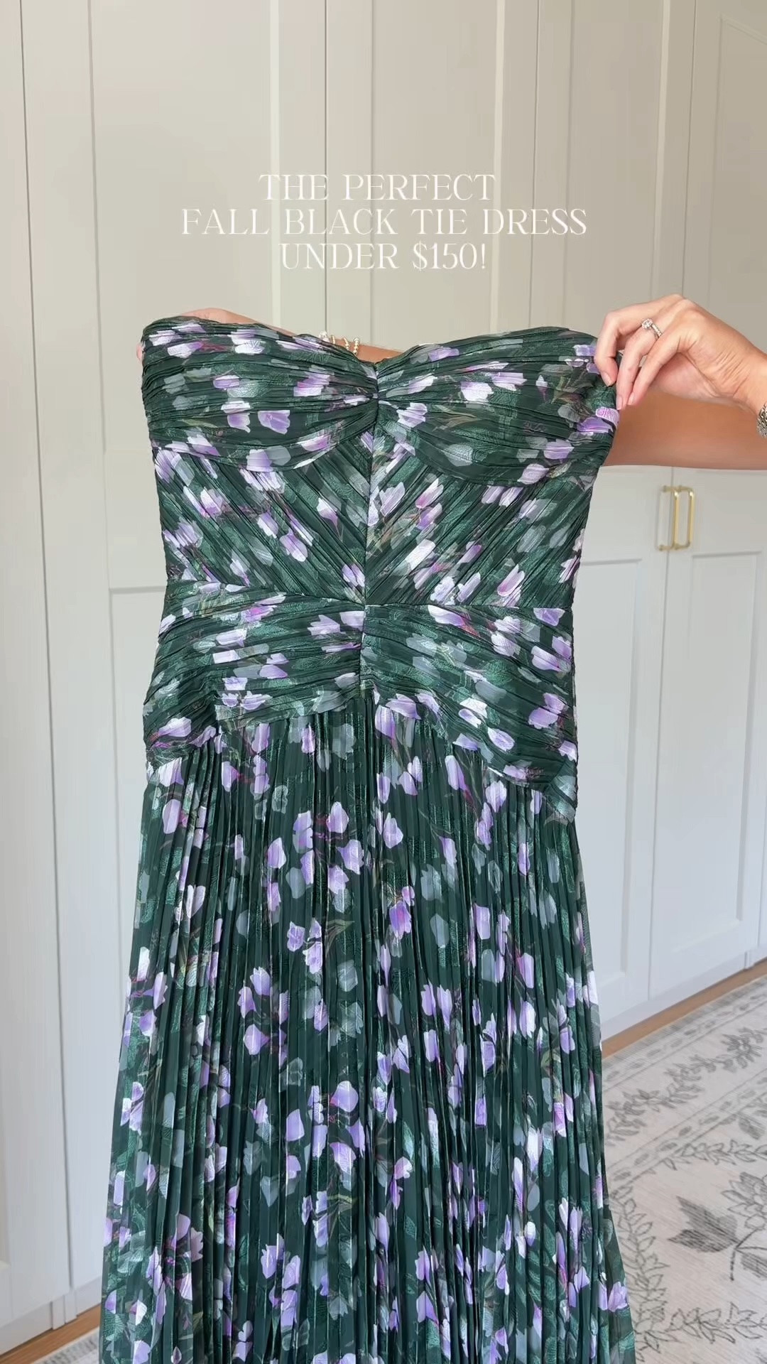 Fall black tie dress under $150! Wearing a S
