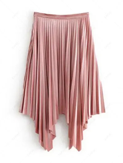 Velvet Pleated Skirt | ZAFUL (Global)