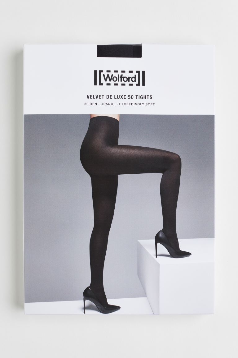 Velvet De Luxe 50 Tights - Black - Ladies | H&M AT | H&M (DE, AT, CH, NL, FI)