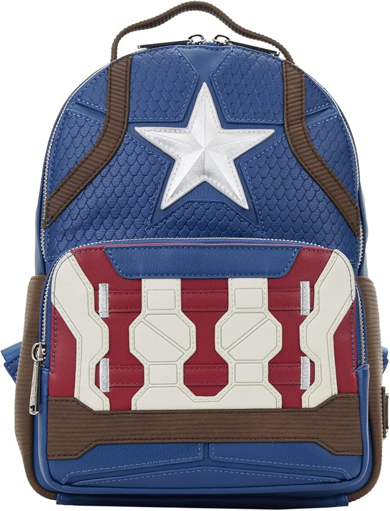 Loungefly Marvel Captain America Infinity Saga Hero Mini Backpack | Amazon (US)