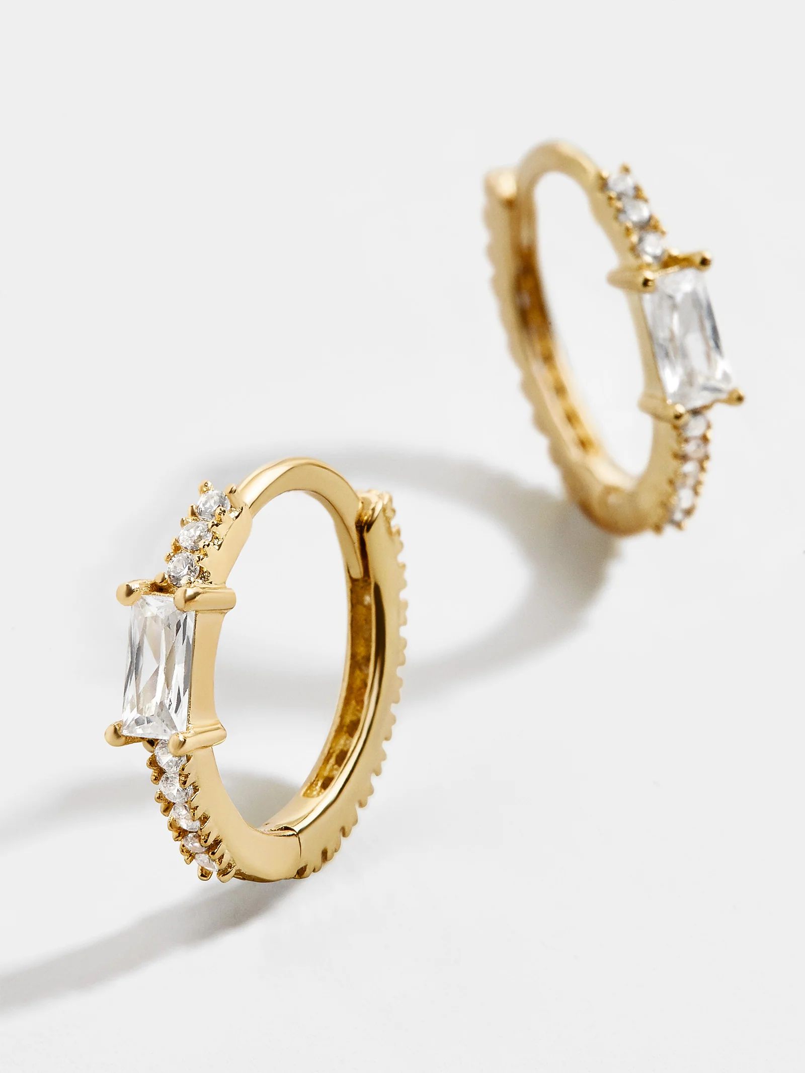 Pietra 18K Gold Earrings | BaubleBar (US)