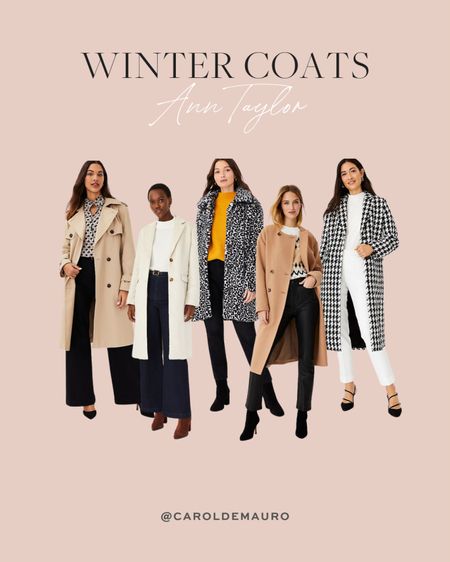 Stylish winter coats from Ann Taylor!

#winterjacket #longcoat #winteroutfitinspo #fashionfinds

#LTKstyletip #LTKFind #LTKSeasonal