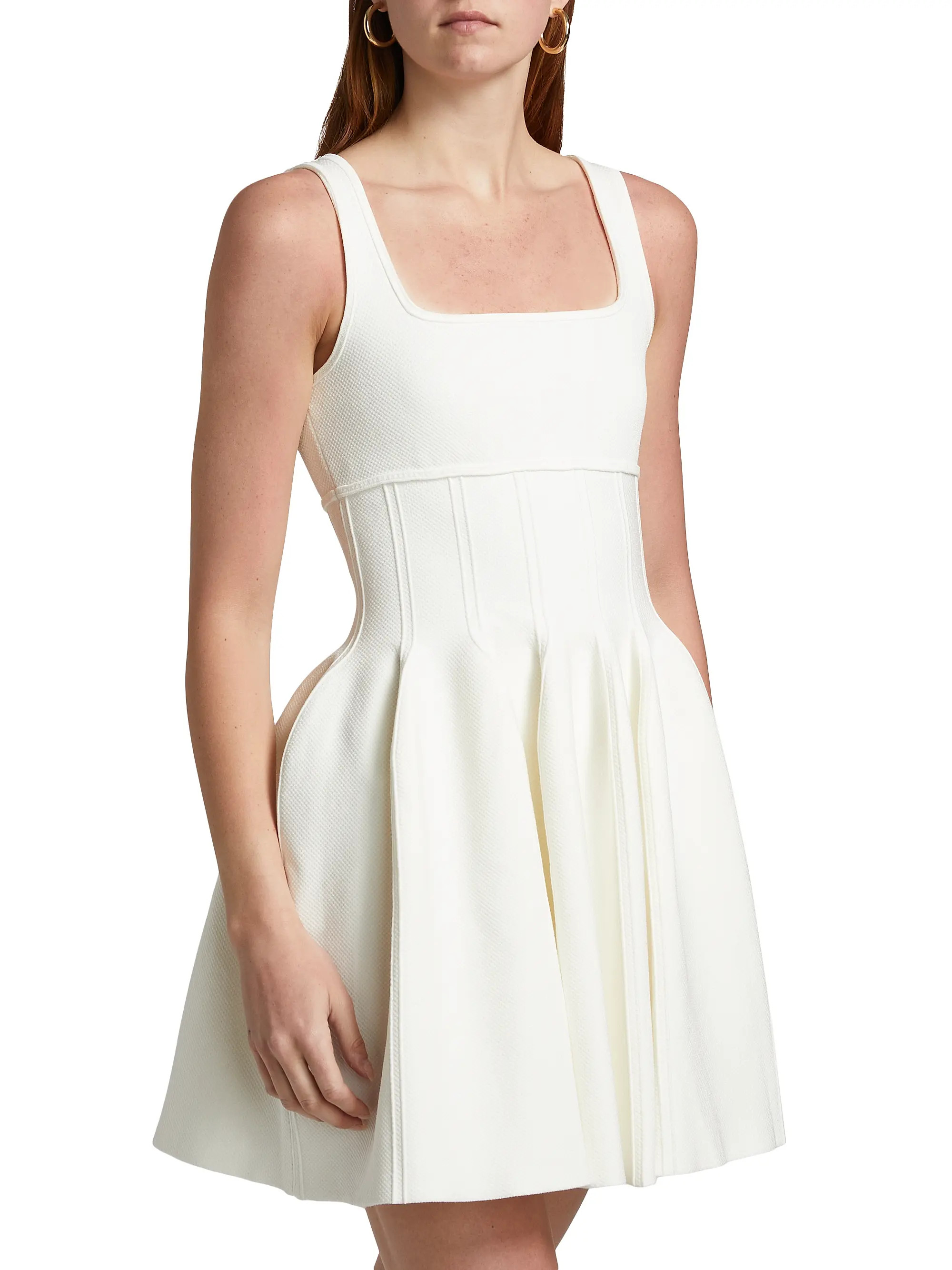 Elektra Seamed Minidress | Saks Fifth Avenue