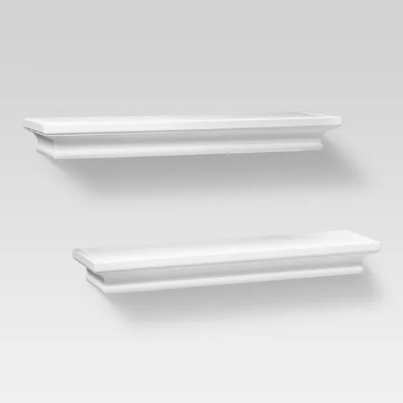 2pc Traditional Wall Shelf Set - Threshold™ | Target