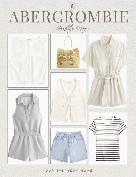 Every Thursday Abercrombie has new drops! These are some of my favorites from yesterday’s new arrivals! 

Summer outfits, country concert outfits, travel outfits, jean shirts, romper, jumpsuit 

#LTKFindsUnder50 #LTKFindsUnder100 #LTKStyleTip