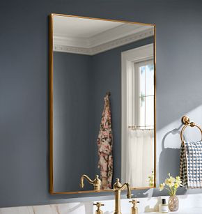 Thin Metal Frame Mirror | Rejuvenation