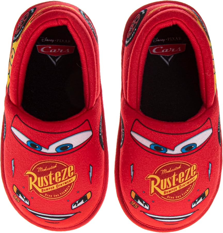 Josmo Slippers for Boys - SpiderMan Sonic the Hedgehog Paw Patrol Cars Toy Story Elf On The Shelf... | Amazon (US)