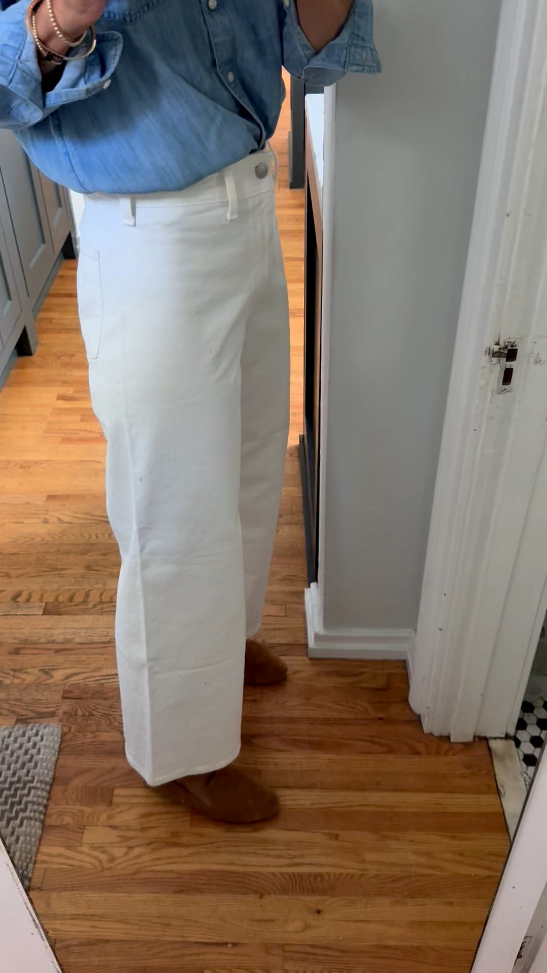 Yep- I like them! $28 white jeans are the way to go with my tendency toward spilling all the things 😎

#LTKStyleTip #LTKOver40 #LTKFindsUnder50