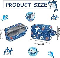 CAMTOP Travel Toiletry Bag for Kids Cute Swim Bag for Boys Girls Waterproof for Toiletries Access... | Amazon (US)