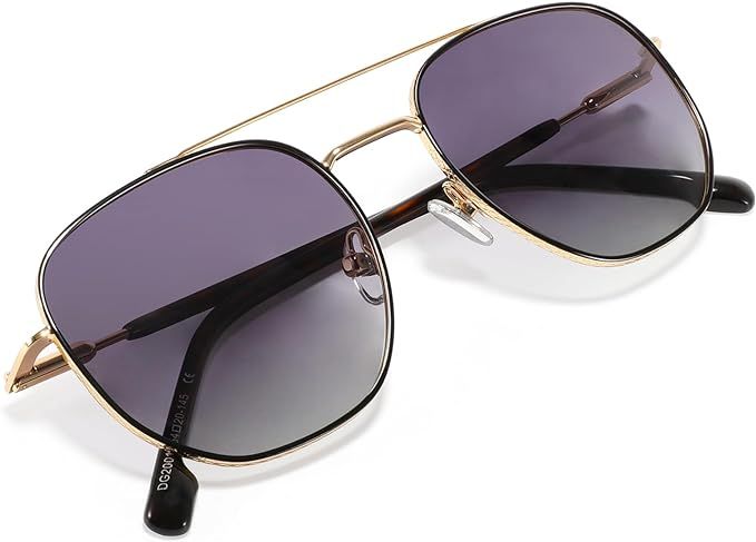 Retro Round Sunglasses for Women Men UV400 Polarized Vintage Classic Small Circle Style 49/21/145 | Amazon (US)