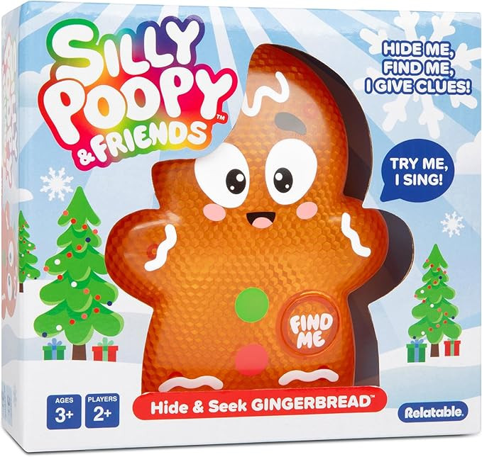 WHAT DO YOU MEME? Silly Poopy & Friends™ Hide & Seek Gingerbread™ by Relatable, The Kid-Frien... | Amazon (US)