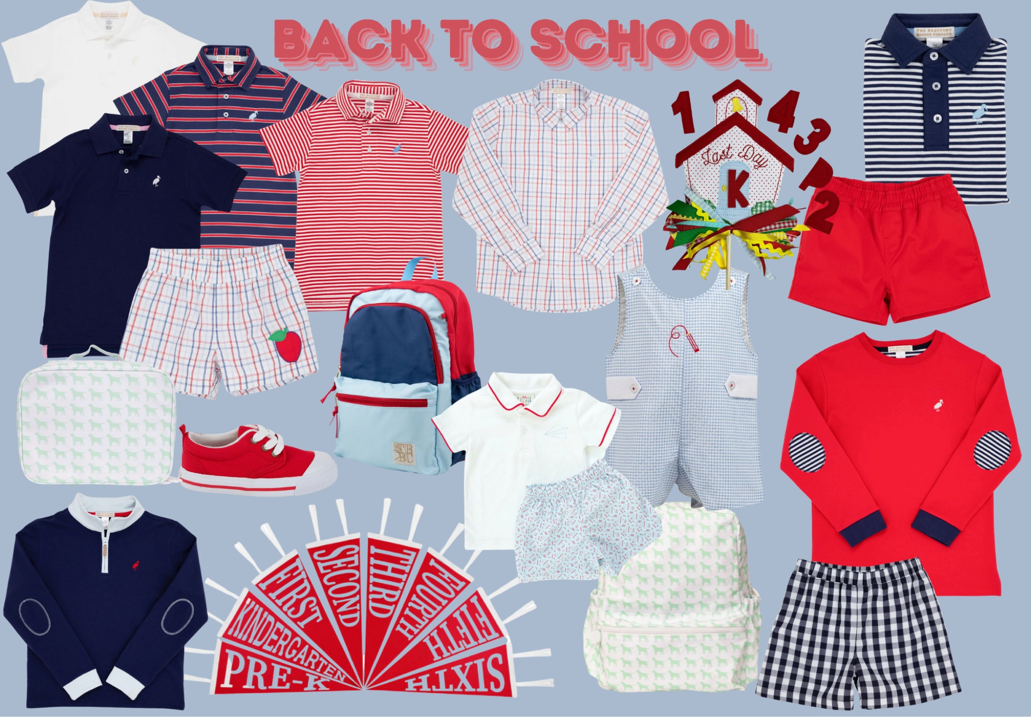 Back to school boy clothes. Traditional Classic children’s clothing. Beaufort Bonnet. Proper Peony. Little English. Lunchbox. Backpack  

#LTKFamily #LTKKids #LTKBacktoSchool