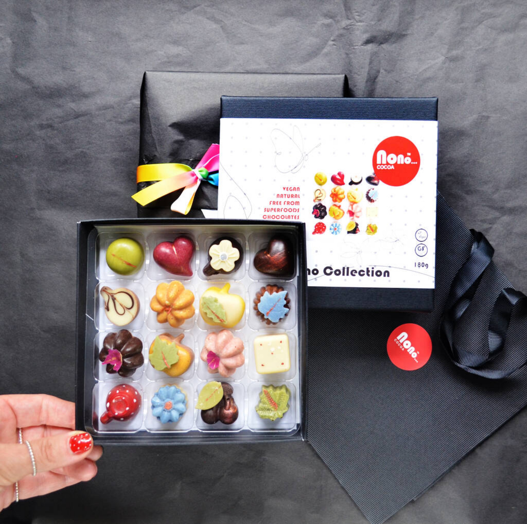 Vegan Chocolate gift box 
We are a small, ethical cooperative focusing on empowering the most disadvantaged in our society.

Multi Award Winning Vegan & Allergy Friendly Chocolates

Perfect gift for Vegans, Foodies, people with allergies, anyone looking to avoid high Cholesterol or anyone who values good health. We believe that even an occasional treat should be nourishing, therefore we have taken all that’s unnecessary & added lot of micronutrients to our chocolates, from Calcium and Probiotics to Vitamins and antioxidants.

#LTKGiftGuide #LTKhome #LTKfamily