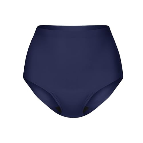 KNIX Super Leakproof High Rise Underwear - Period Underwear for Women - Machine Washable, Reusable - Midnight, XX-Large (1 Pack) | Amazon (US)